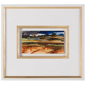 Rick Anderson's Something In The Orange III 30 X 22 inch Landscape Art 