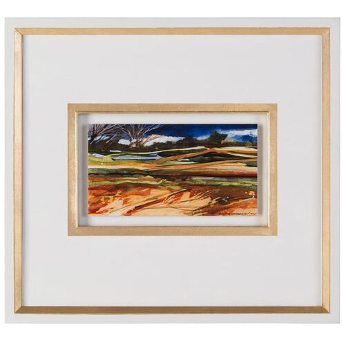 Rick Anderson's Something In The Orange III 30 X 22 inch Landscape Art