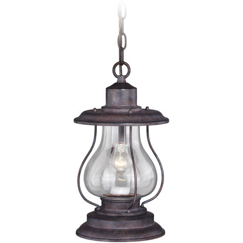Dockside LED 8 inch Weathered Patina Outdoor Pendant
