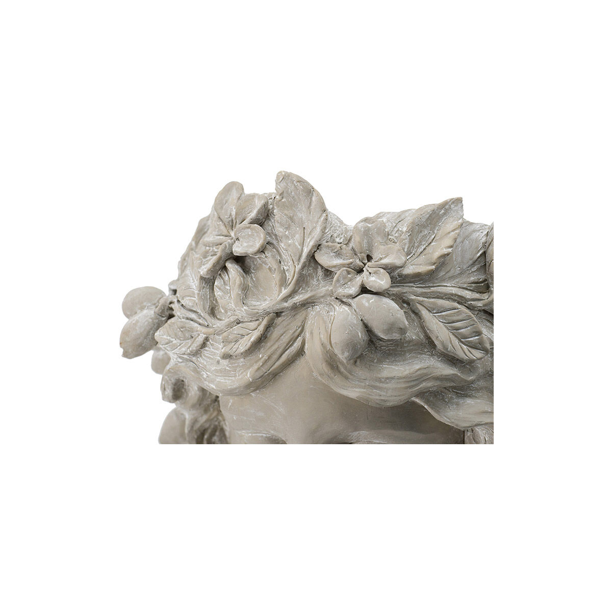 Garden Goddess Gray Outdoor Planter