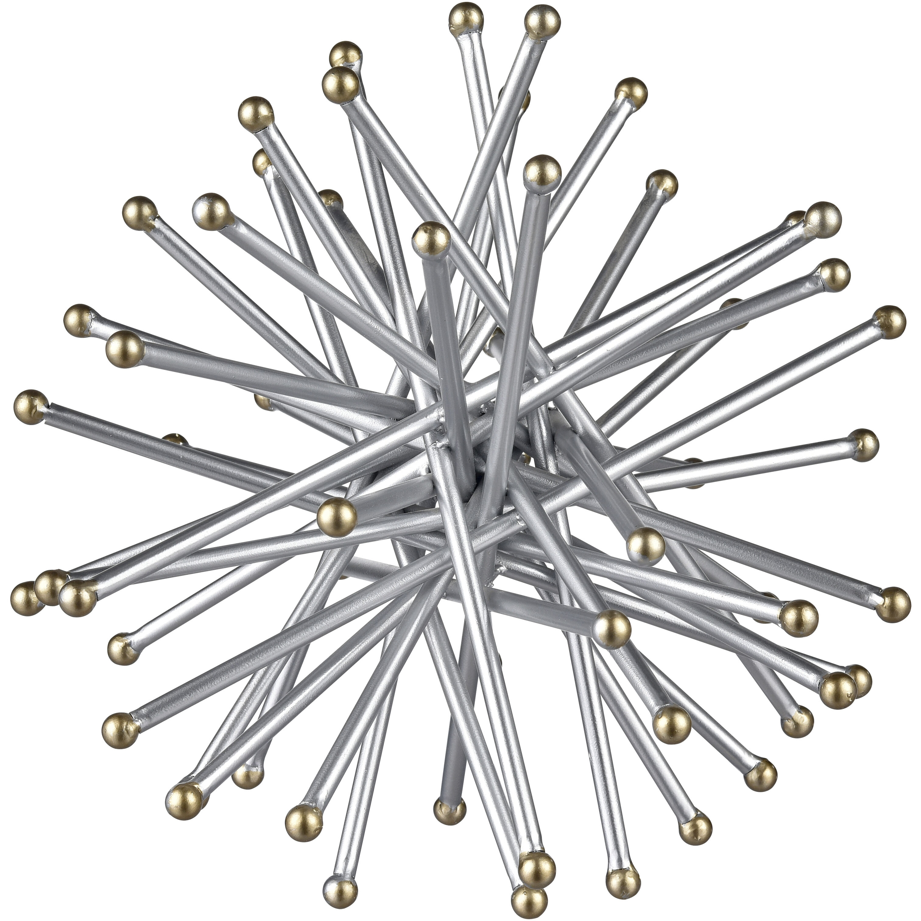 Spike Silver with Gold Object