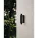 Kestrel LED 16 inch Textured Black Exterior Wall Sconce