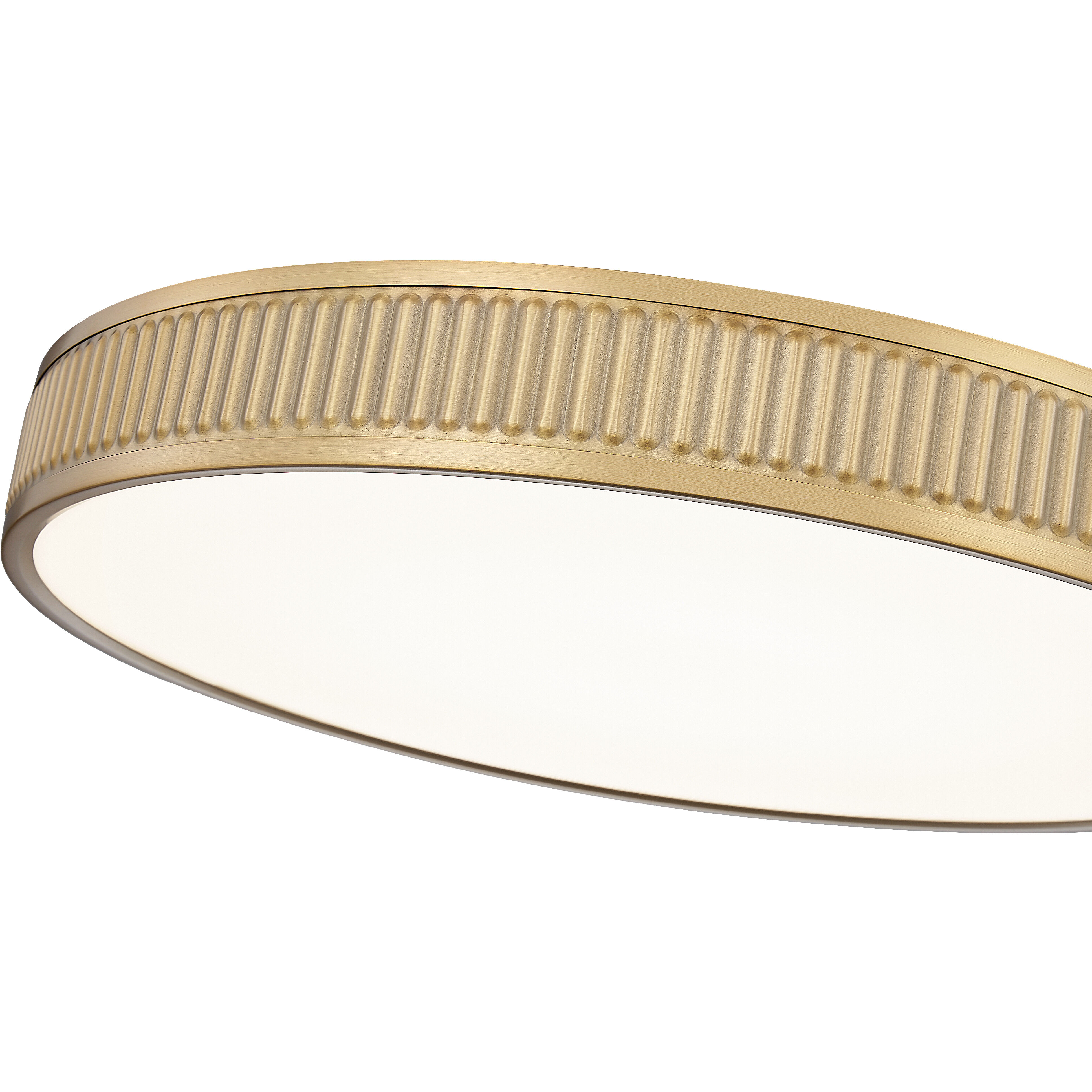 Stari LED 20.75 inch Modern Gold Flush Mount Ceiling Light