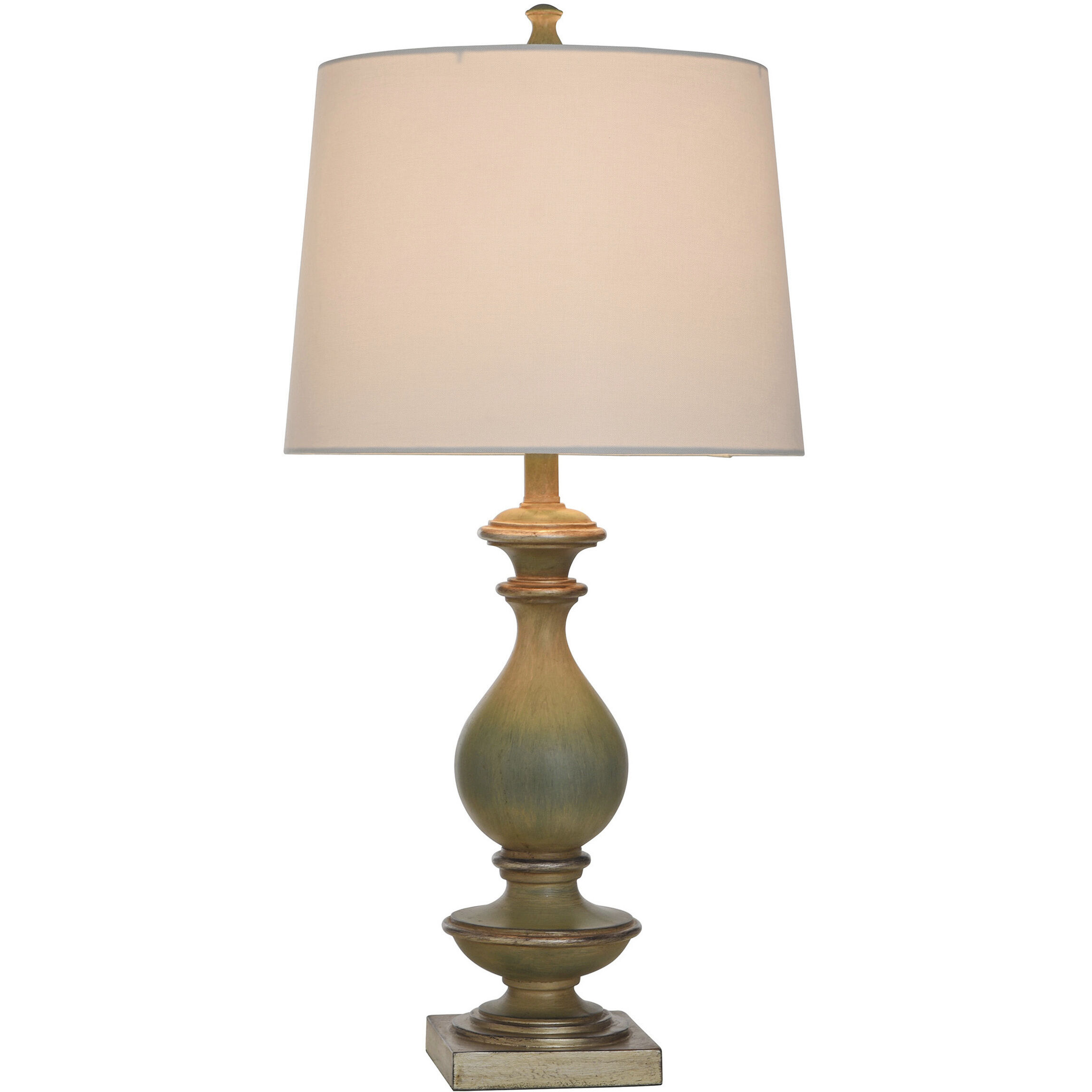 Light green table lamp clearance