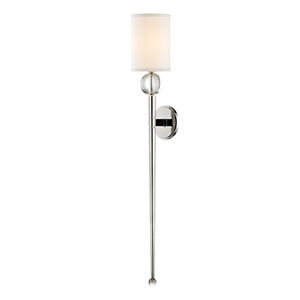 Rockland 1 Light 5.25 inch Polished Nickel Wall Sconce Wall Light