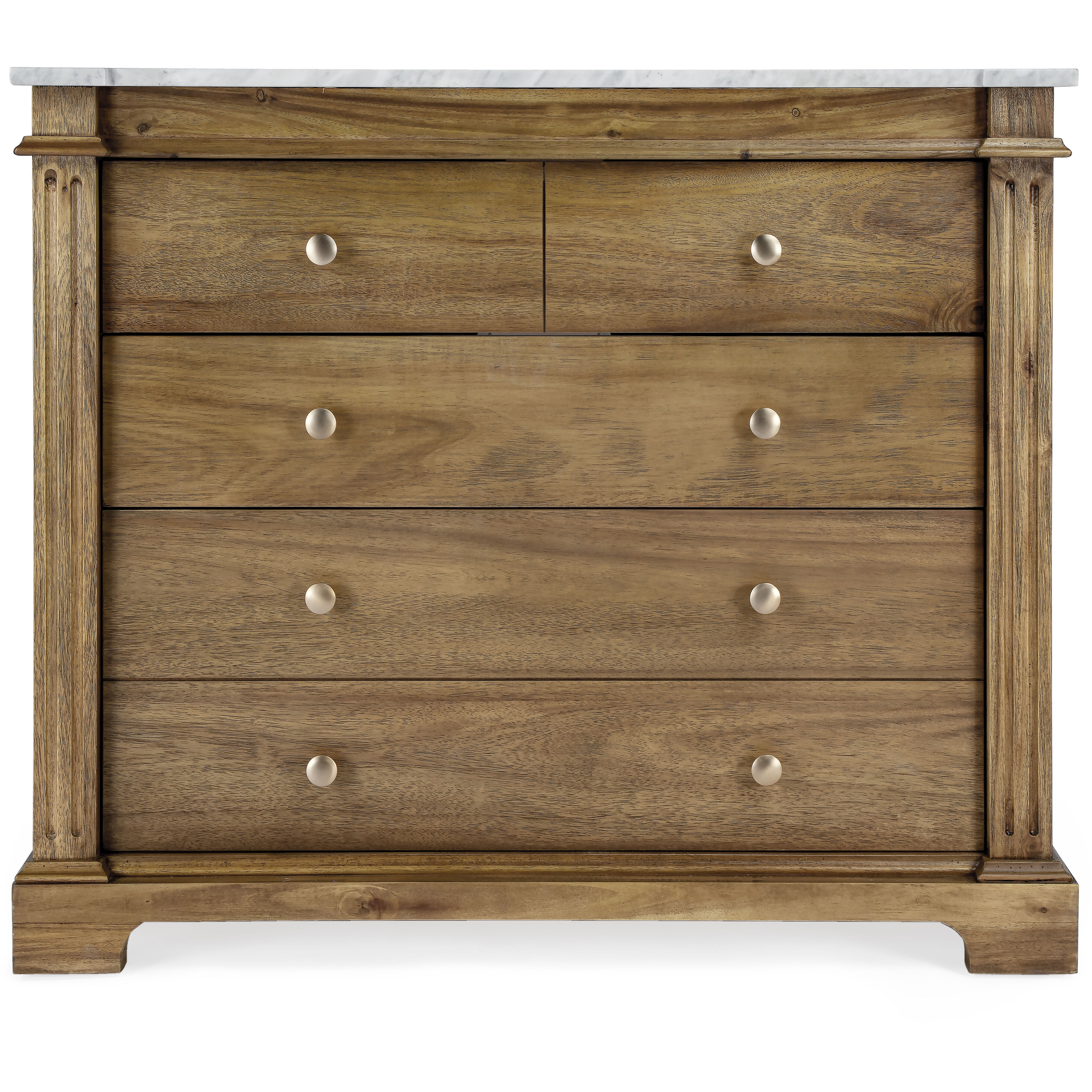 Rachelle 42" Single Natural Bathroom Vanity Set in Light Brown