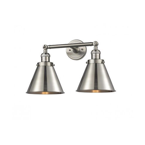 Franklin Restoration Appalachian LED 18 inch Brushed Satin Nickel Bath Vanity Light Wall Light, Franklin Restoration