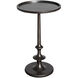 Terni 20 X 12 inch Matte Black Side Table