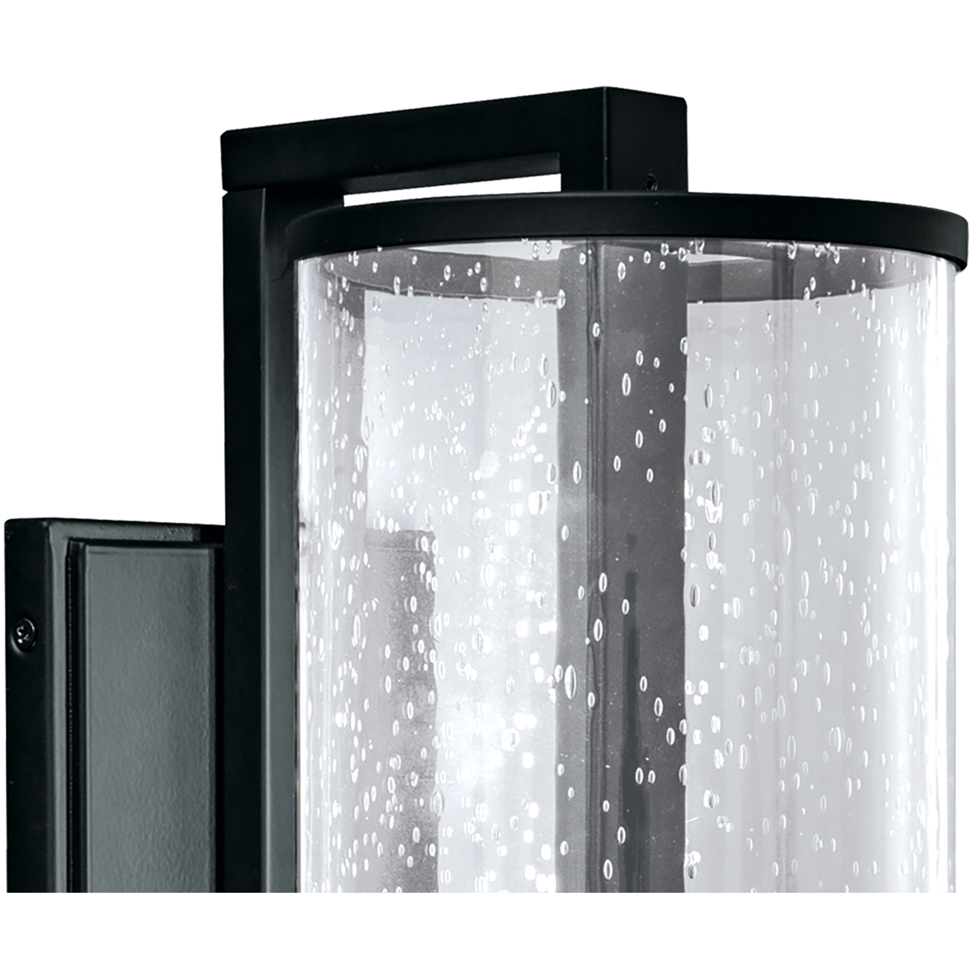 Candela LED 13 inch Matte Black Outdoor Wall Sconce