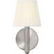 Vilera 1 Light 5.75 inch Brushed Nickel Sconce Wall Light in Standard