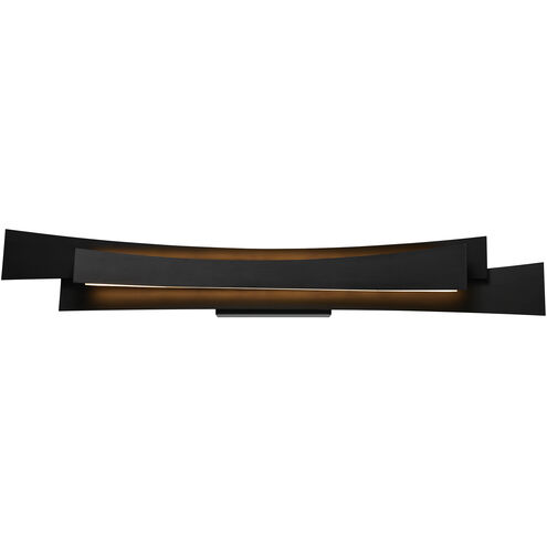 Candora LED 36 inch Black Vanity Light Wall Light