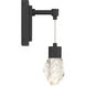Kosmyc LED 5 inch Sand Black Wall Sconce Wall Light