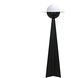 Saturn 65 inch 25.00 watt Matte Black Floor Lamp Portable Light