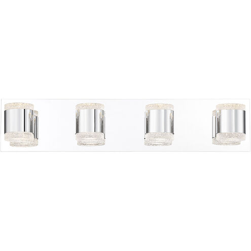 Seaton LED 24 inch Chrome Vanity Light Wall Light