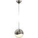 Grapes LED 3.25 inch Satin Nickel Pendant Ceiling Light in Medium