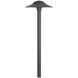 Canopy 12 6.5 watt Solid Brass Coated in Bronze Path Lighting in 2700K, Bronzed Brass, Path and Area Light, WAC Landscape