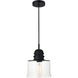 Kenna 1 Light 7 inch Black Pendant Ceiling Light