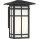 Grydton 1 Light 16.5 inch Dark Matte Black Outdoor Wall Lantern