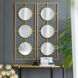 Anita 43.3 X 15.7 inch Gold Wall Mirror