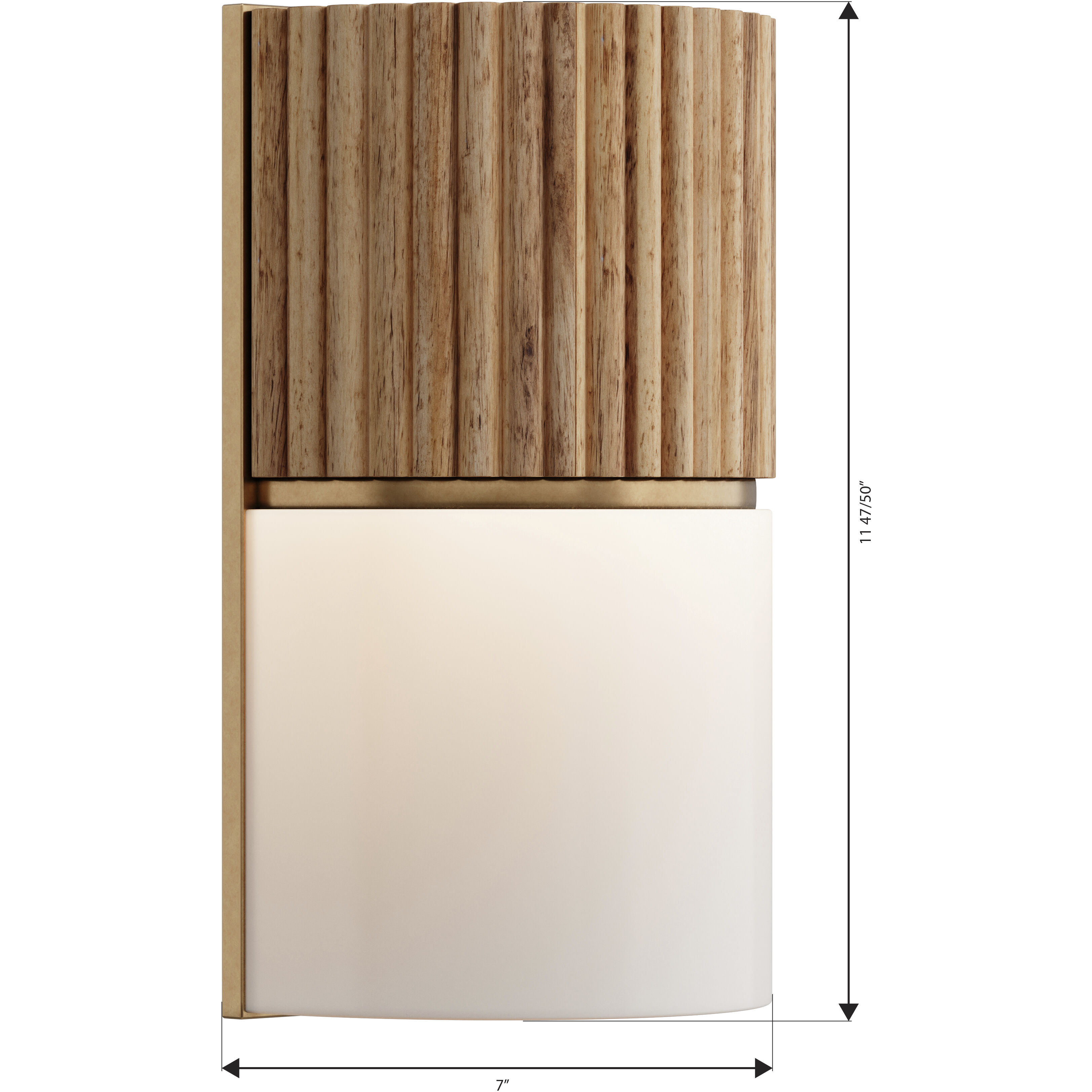 Nebri 2 Light 7 inch Legacy Brass Wall Sconce Wall Light