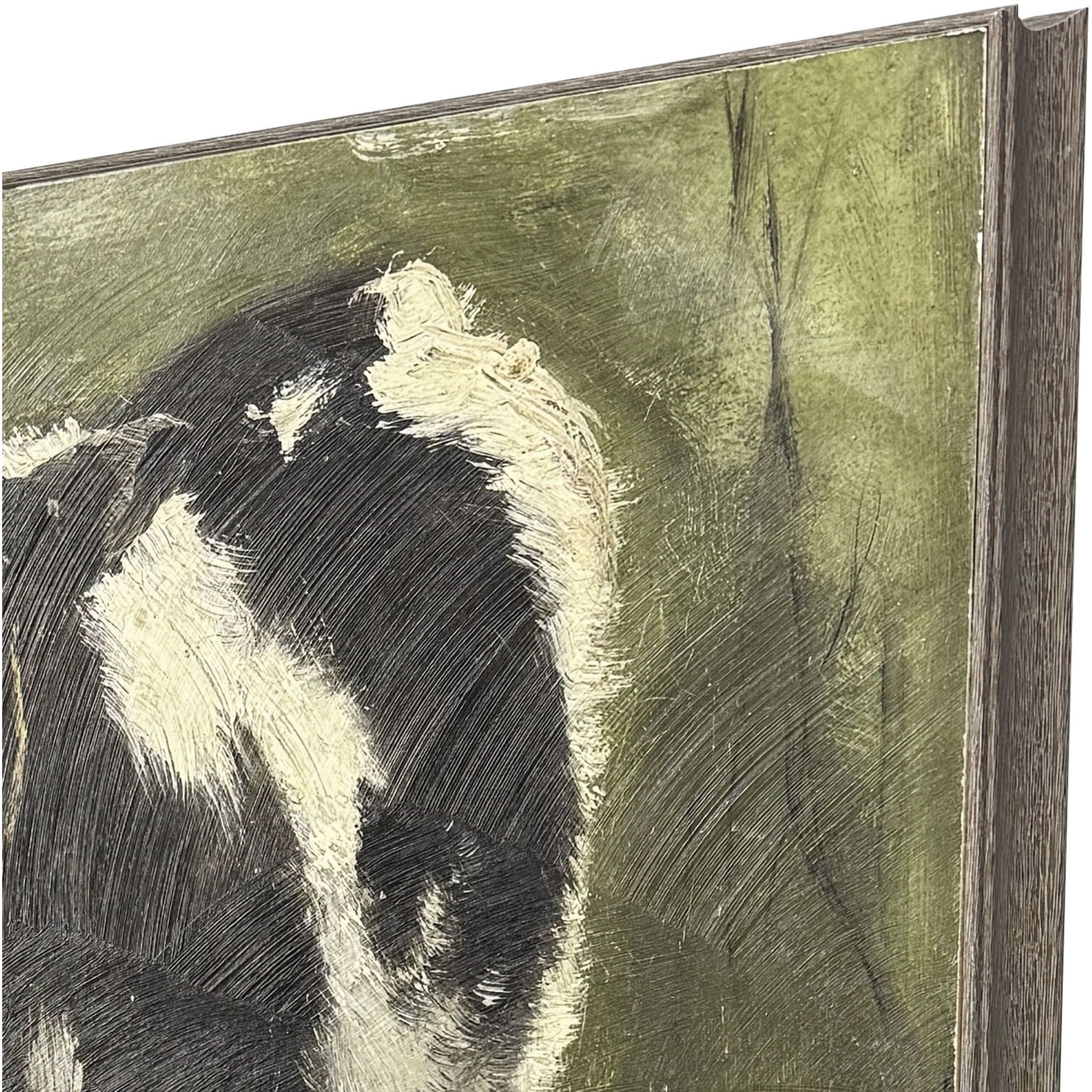 Poggenbeeks Calf I 29 X 29 inch Non-Glass Framed Art, Propac