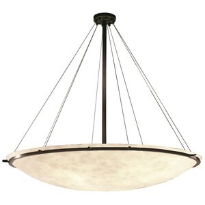 Clouds 8 Light 51 inch Dark Bronze Pendant Ceiling Light, Ring Family, Choices