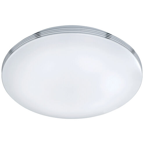 Apart 1 Light 17 inch Chrome Flush Mount Ceiling Light