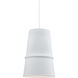Castor Pendant Ceiling Light in White