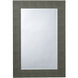 Structure 38 X 26 inch Grey Mirror