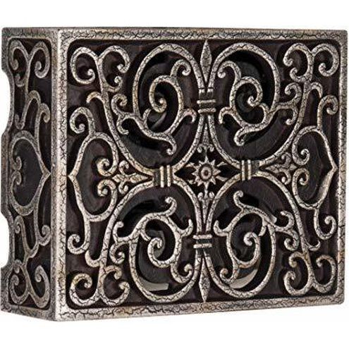 Designer Renaissance Crackle Chime, Carved Box