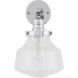 Lyle 1 Light 8 inch Chrome Wall sconce Wall Light