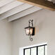Heritage Trellis Outdoor Wall Mount Lantern in Regency Bronze, Non-LED, Large