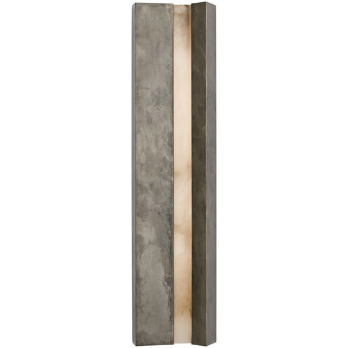 Anne-Marie Barton Austera Sconce Wall Light in Mottled Pewter