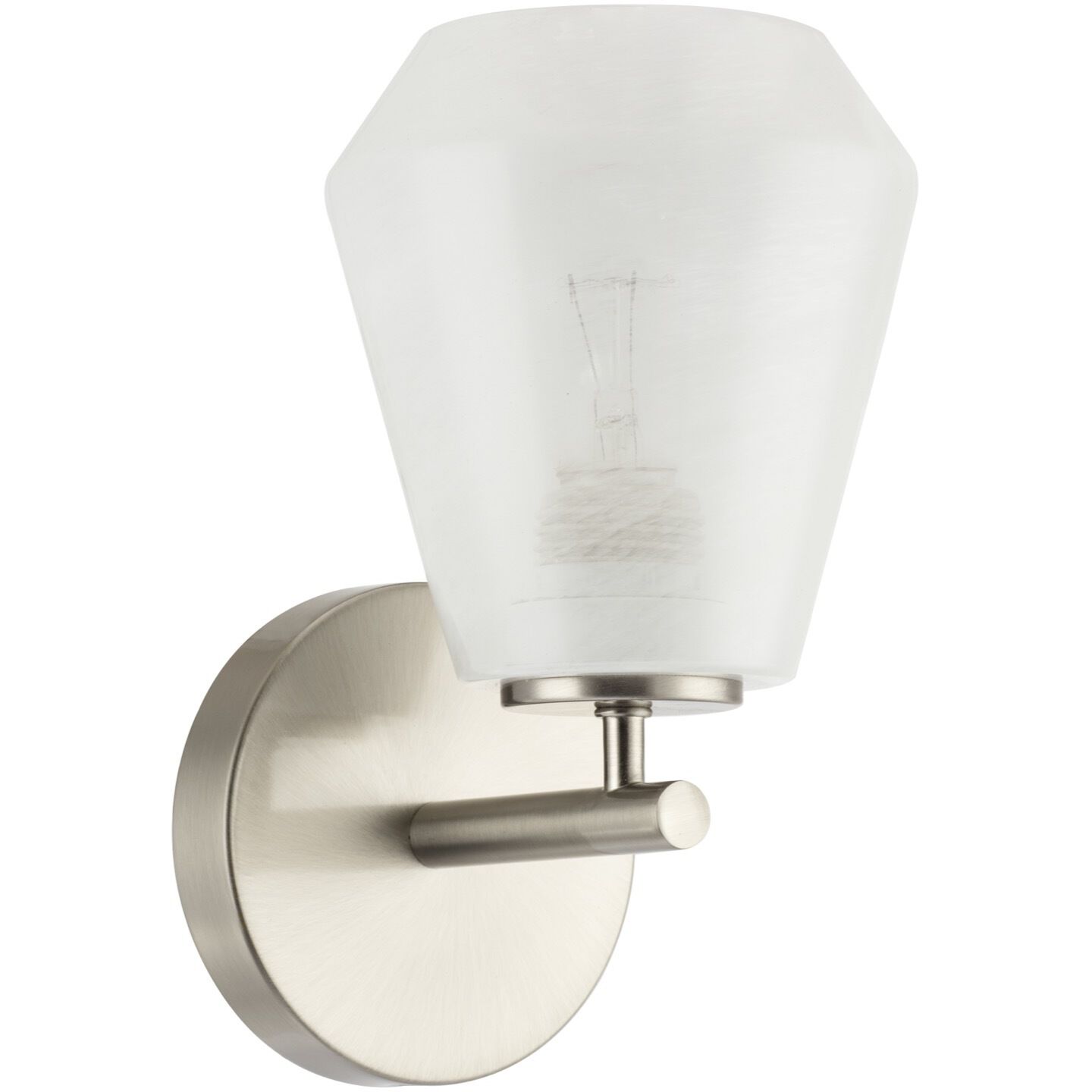 Brooke Wall Sconce Wall Light in Brushed Nickel
