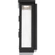 Eliot LED 14 inch Black Outdoor Wall Light, dweLED