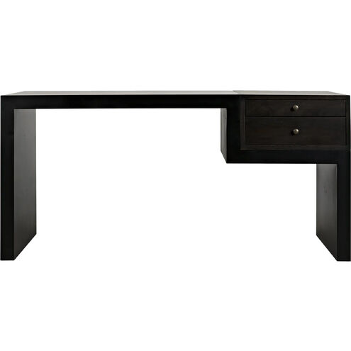Alvaro 64 X 28 inch Matte Black Desk