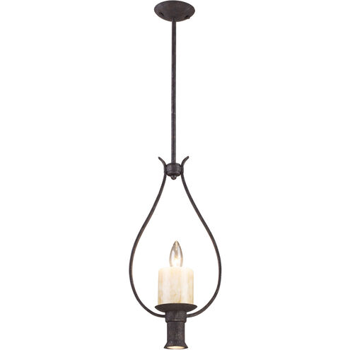 Cambridge 1 Light 10 inch Moonlit Rust Mini Pendant Ceiling Light