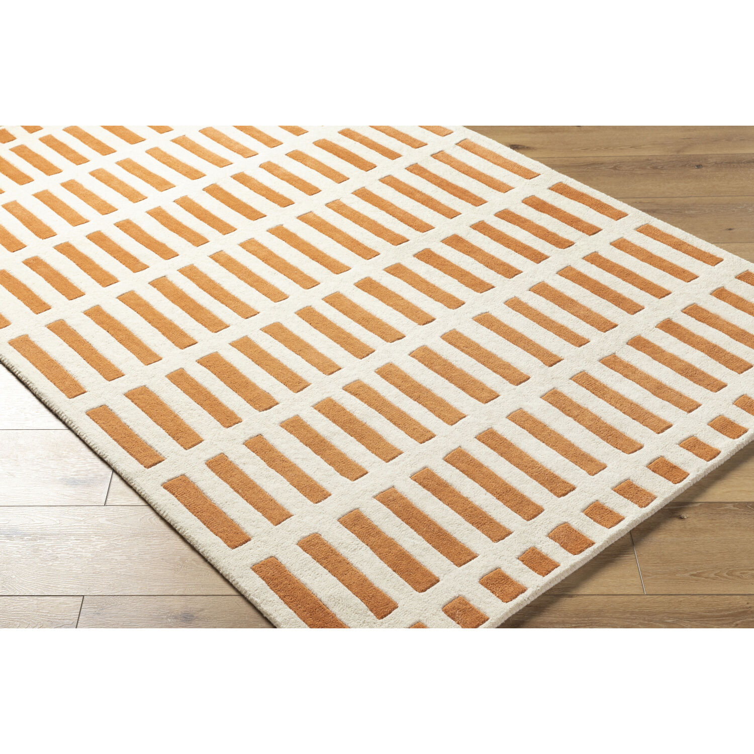 Jason Wu 120 X 96 inch Pearl / Copper / Apricot / Natural Handmade Rug in 8 x 10