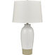 Peli 29 inch 150 watt White Table Lamp Portable Light