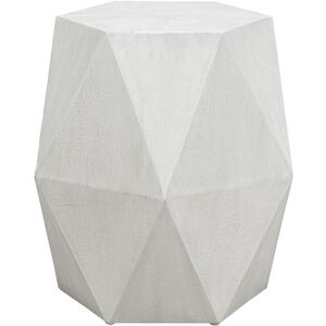 Volker 18 X 18 inch Fresh White Accent Table