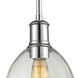 Mason 1 Light 30 inch Chrome Linear Chandelier Ceiling Light