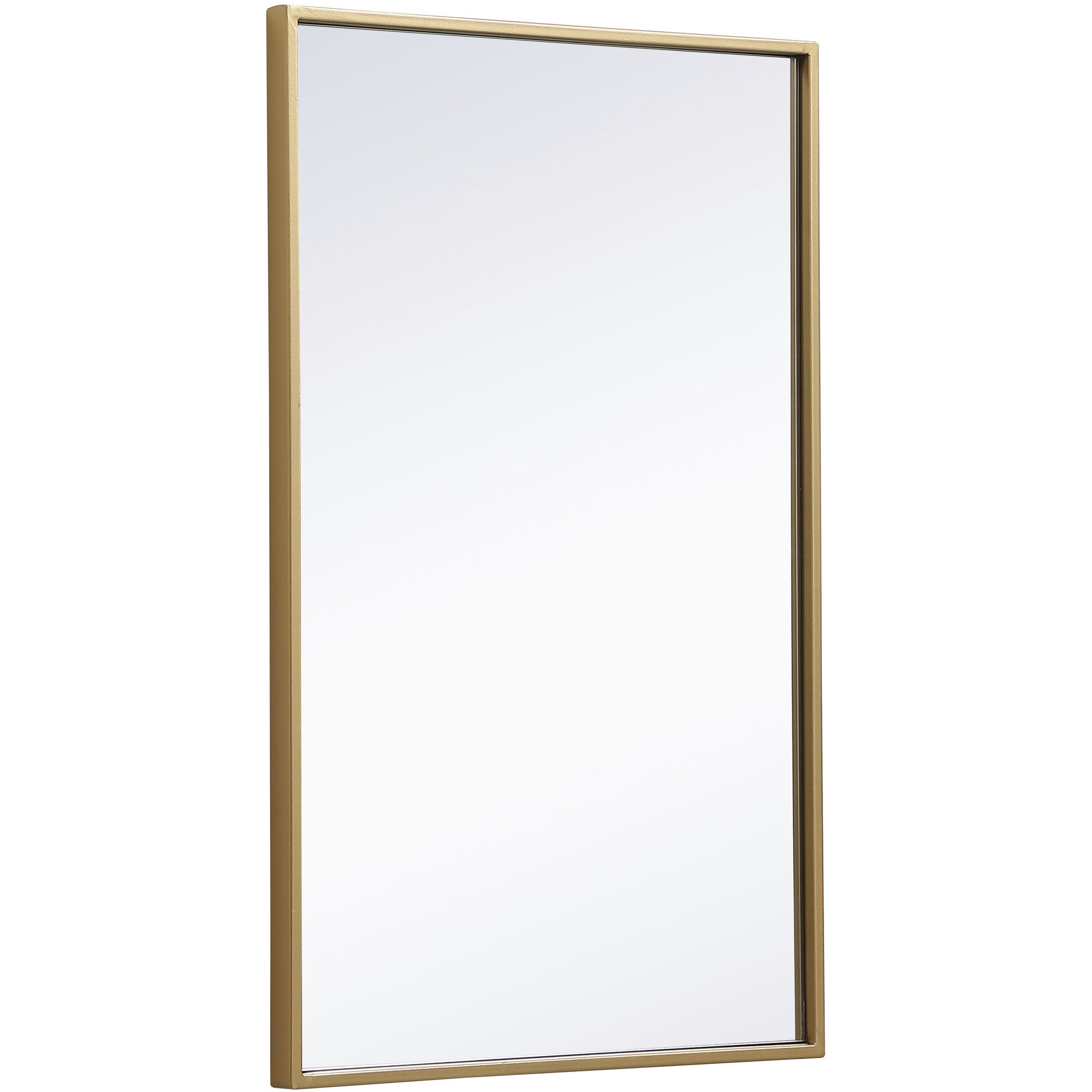 Monet 28 X 28 inch Brass Wall Mirror