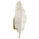 Lowcountry 1 Light Golden Sand and Brass Wall Sconce Wall Light