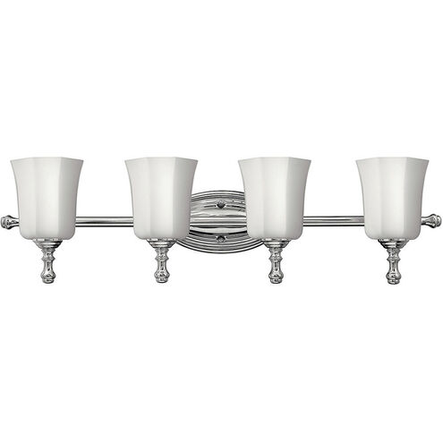 Shelly LED 32.25 inch Chrome Vanity Light Wall Light
