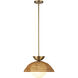 Alora Mood Perth 1 Light 14.75 inch Brushed Gold Pendant Ceiling Light