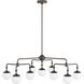 Utica 9 Light 40 inch English Bronze Chandelier Ceiling Light