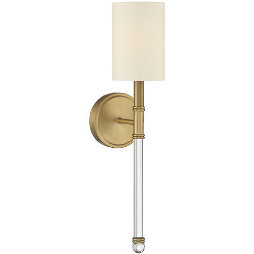 Fremont 1 Light 5 inch Warm Brass Wall Sconce Wall Light, Essentials