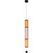 Diamante 7 inch Deep Taupe Pendant Ceiling Light