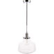 Lyle 1 Light 11 inch Chrome Pendant Ceiling Light