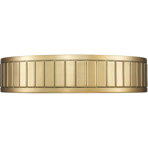 Madison LED 12.5 inch Modern Gold Flush Mount Ceiling Light